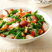 Warm Green Bean & Potato Salad_image