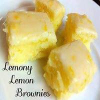 Lemon Bliss Lemon Brownies image
