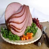 Baked Ham with Apple Mustard Glaze Recipe_image