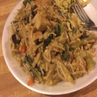 Chicken Lo Mein With Vegetables image
