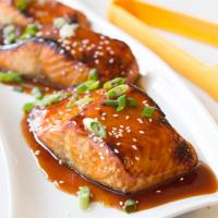 Honey BBQ Glazed Salmon Recipe - (3.8/5) image
