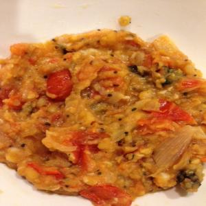 Lentil Dhal With Roasted Garlic image