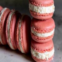 Raspberry Macarons image