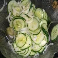Sweet-Sour Cucumber Salad image