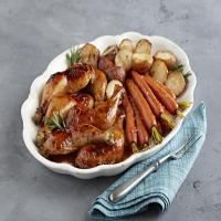 Maple-Mustard Roast Chicken Dinner image