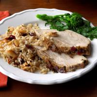 Turkey Breast with Cranberry Brown Rice_image