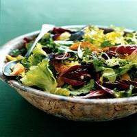 Bitter Green Salad with Roasted Pears image