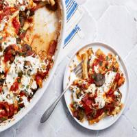 Herby Pepperoni and Mushroom Baked Pasta image