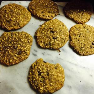 flaxseed, chocolate chip, oatmale cookies_image