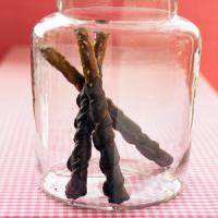 Chocolate-Dipped Pretzels image