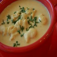 Cheddar Cheese Soup image