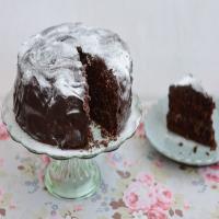 Chocolate sponge cake_image
