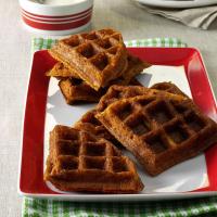 Gingerbread Belgian Waffles_image