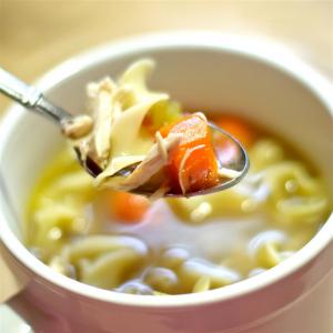 Chef John's Homemade Chicken Noodle Soup image