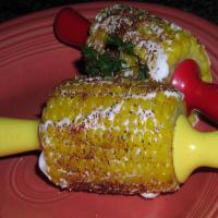 Spicy Grilled Corn on the Cob_image