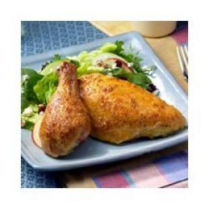 Brined and Roasted Chicken Pieces_image