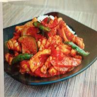 Ojingeo Bokkeum (Korean Spicy Stir-fried Squid) Recipe - (3.4/5)_image