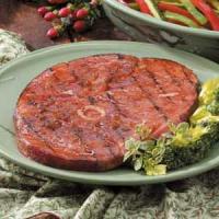 Tangy Grilled Ham Steak_image