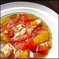 Mexican Chicken and Bell Pepper Soup_image