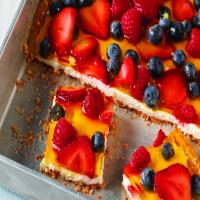 Triple-Berry Cheesecake Squares_image