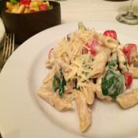 Parmesan Chicken Ziti with Artichokes and Spinach Recipe - (4.4/5) image