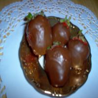 Injected Chocolate Covered Strawberries With Grand Marnier_image