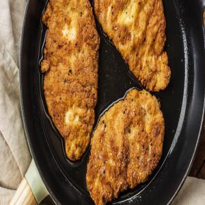Simple Fried Chicken Breast Cutlets_image
