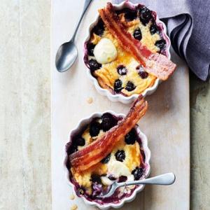 Blueberry brunch clafoutis image