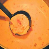Nacho Cheese Potato Soup image