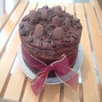 Boiled Chocolate Cherry Cake image