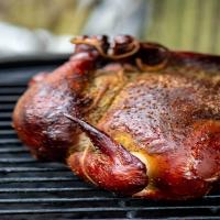 Dry Brined Smoked Whole Chicken_image