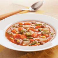 Vegetable Ground Beef Soup image