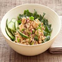 Thai Salad with Whole Grain Brown Rice and Chicken_image