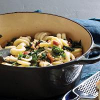 One-Pot Pasta with Broccoli Rabe and Bacon image