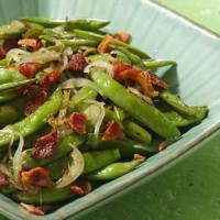 Roasted Snap Peas with Shallots Recipe - (4.8/5) image
