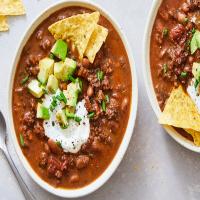 Ground Beef Chili With Chocolate and Peanut Butter image