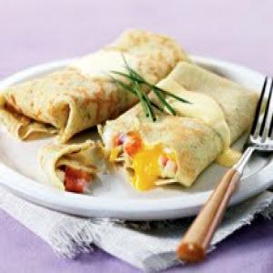 Crepes Benedict With Slow-Poached Eggs Recipe - (4.2/5)_image