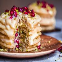 Moroccan Pancake Layer Cake (Baghrir Cake)_image