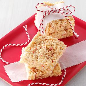 Peppermint Cereal Squares_image