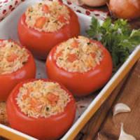 Stuffed Tomatoes with Rice image