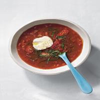 Summer Tomato and Bell Pepper Soup image