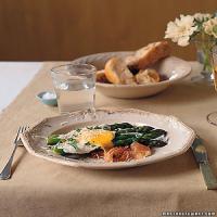Fried Eggs with Prosciutto and Asparagus image