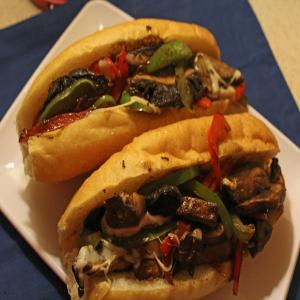 Vegetarian Philly Cheese image