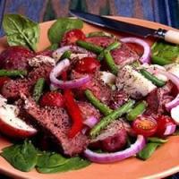 Grilled Steak and Potato Salad_image