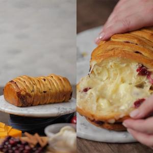 Sweet/Savory Pull-Apart Bread: Easy And Cheesy Recipe by Tasty image