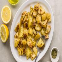 Lemony Greek Potatoes With Oregano and Garlic (Pareve)_image