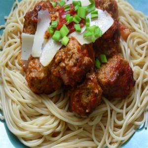 Spaghetti and Meatballs Italian image