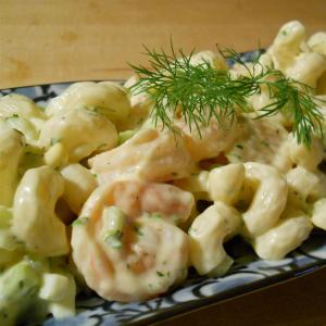 Grandma Bellows' Lemony Shrimp Macaroni Salad with Herbs image