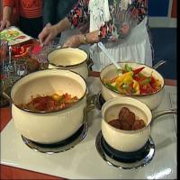 Hungarian Lecso - Pepper, Sausage and Tomato Stew image
