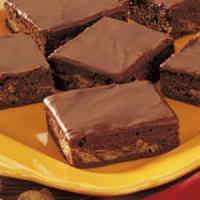 Fudgy Peanut Butter Brownies image